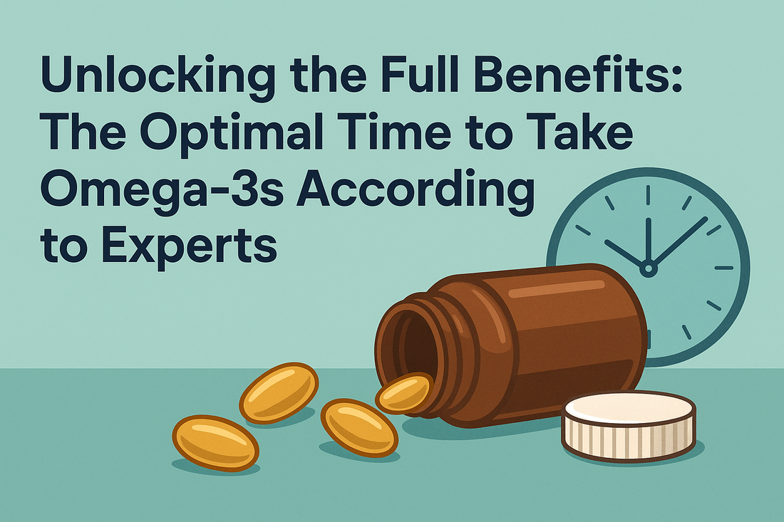 Unlocking the Full Benefits: The Optimal Time to Take Omega-3s According to Experts