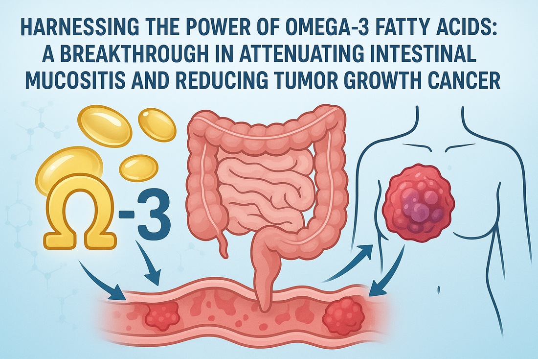 Harnessing the Power of Omega-3 Fatty Acids: A Breakthrough in Attenuating Intestinal Mucositis and Reducing Tumor Growth in Breast Cancer