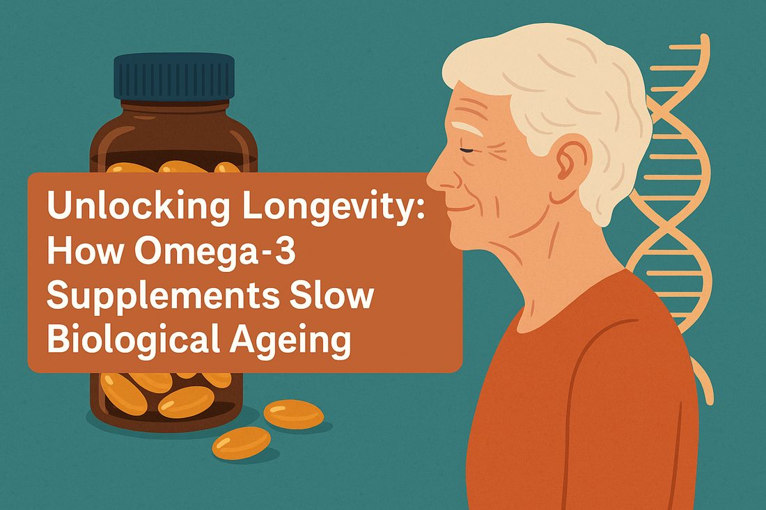 Unlocking Longevity: How Omega-3 Supplements Slow Biological Ageing