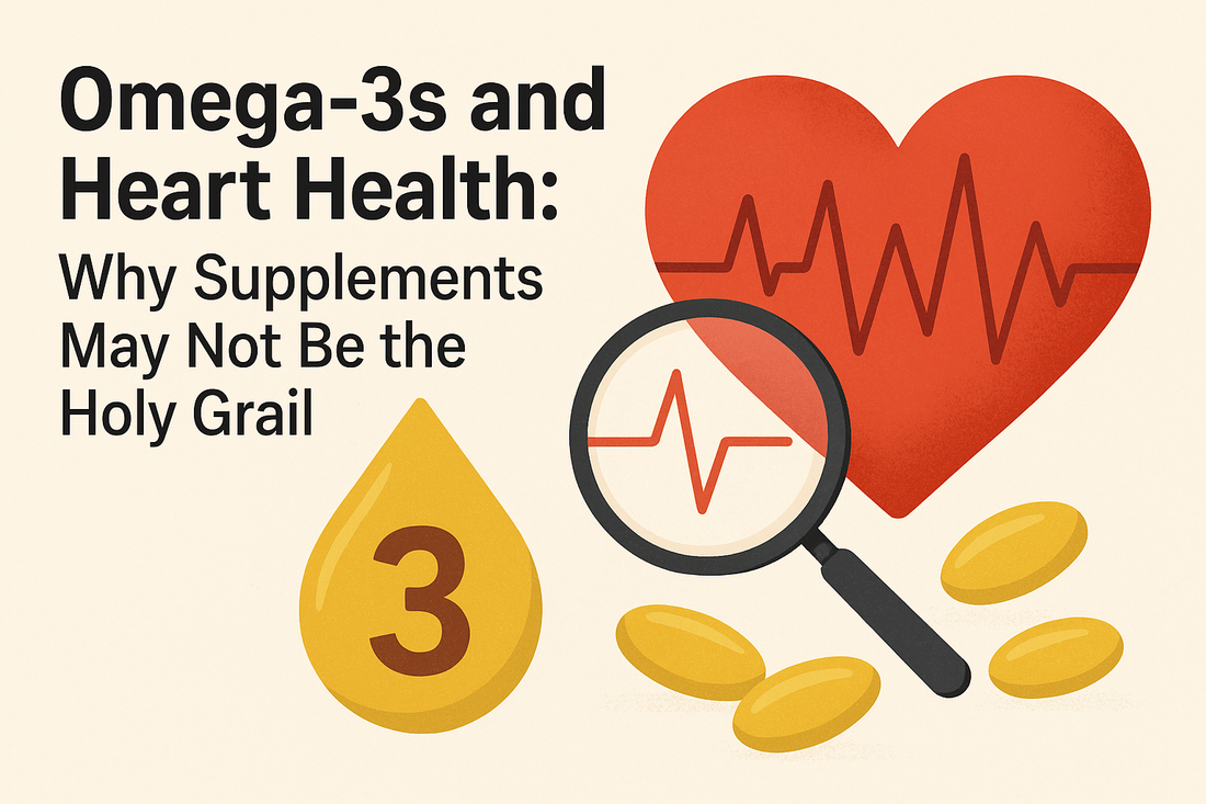 Omega-3s and Heart Health: Why Supplements May Not Be the Holy Grail