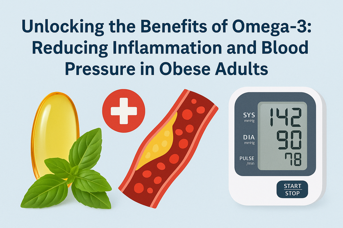 Unlocking the Benefits of Omega-3: Reducing Inflammation and Blood Pressure in Obese Adults