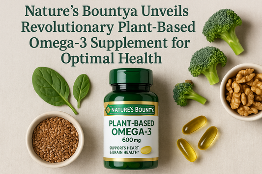Nature's Bounty® Unveils Revolutionary Plant-Based Omega-3 Supplement for Optimal Health