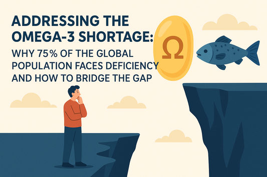 Addressing the Omega-3 Shortage: Why 75% of the Global Population Faces Deficiency and How to Bridge the Gap