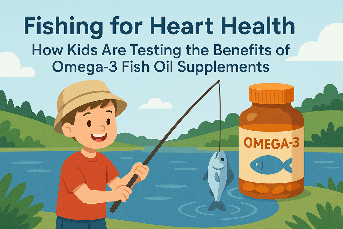 Fishing for Heart Health: How Kids Are Testing the Benefits of Omega 3 Fish Oil Supplements
