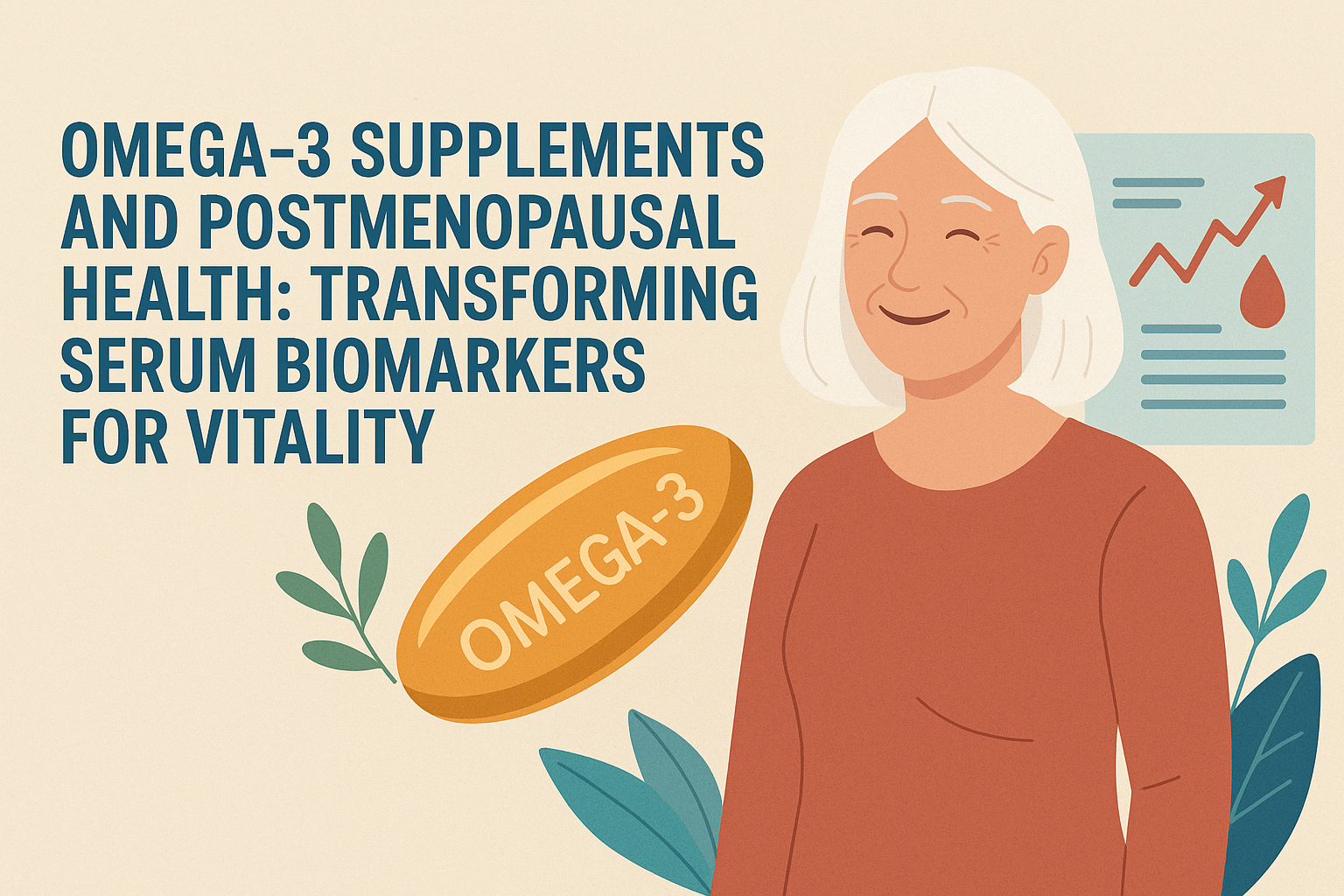 Omega-3 Supplements and Postmenopausal Health: Transforming Serum Biom ...