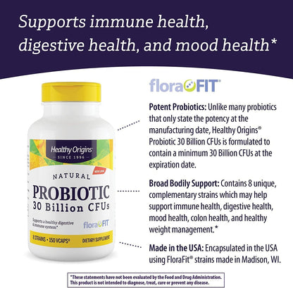 Benefists of Healthy Origins 30 Billion Probiotic 