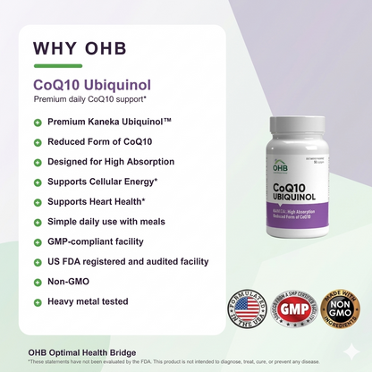 OHB CoQ10 Premium Kaneka Ubiquinol