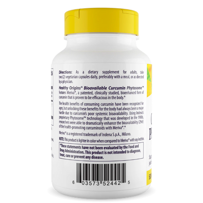 Healthy Origins Unlock the Power of Curcumin with Meriva: Enhanced Bioavailability for Maximum Health Benefits