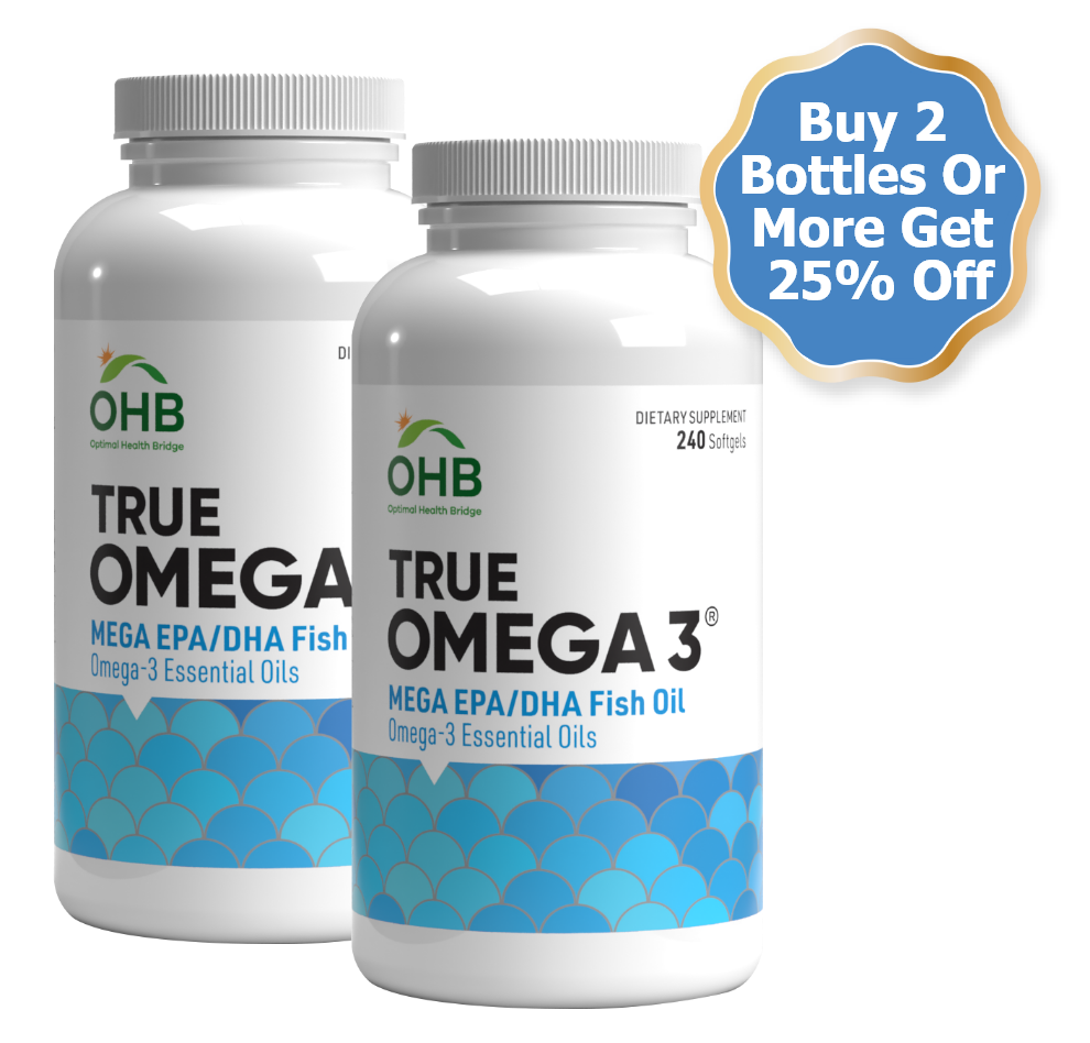 Stock Up Sale! True Omega-3 High Potency 240 Softgels